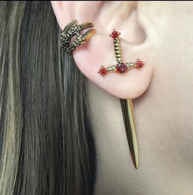 Rosary Metals Gothic Earrings™